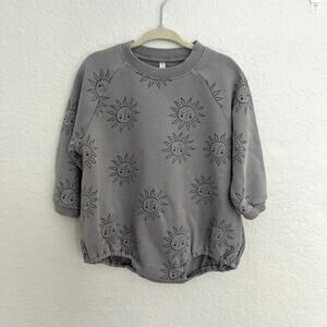 Rylee + Cru Sun Print Bubble Romper 12-18m NWT